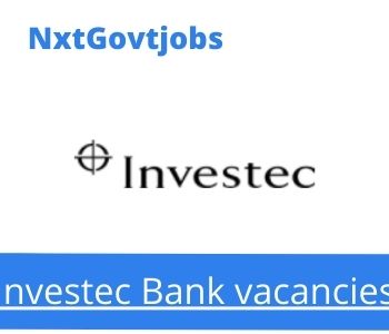 Investec Bank Acquisition Banker Vacancies in Sandton Apply now @investec.com
