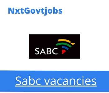Sabc Producer Presenter Radio Vacancies in Johannesburg 2023