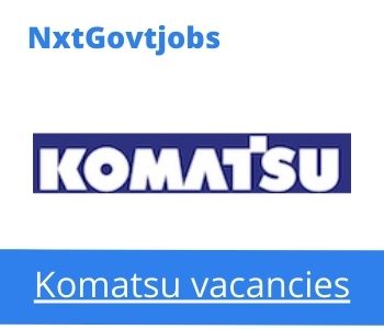 Komatsu Artisan Assistant Vacancies in Johannesburg 2023