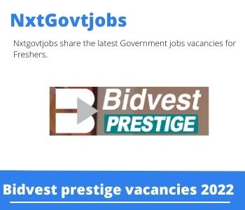 Bidvest prestige Operations Manager Vacancies In Kempton Park 2022