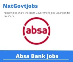 ABSA Specialist Support Engineer Vacancies in Johannesburg Apply now @absa.co.za