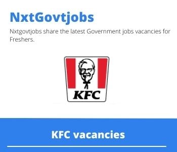 KFC Delivery Jobs in Johannesburg 2023