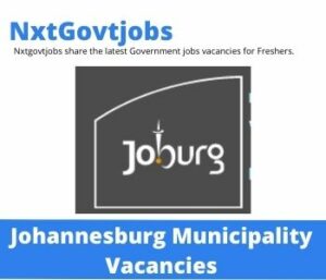 City of Johannesburg Municipality Examiner Vehicles Vacancies in Johannesburg 2023