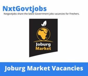 Joburg Market Cashier Vacancies In Johannesburg 2022
