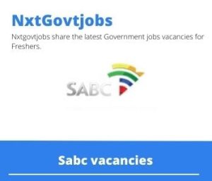 Sabc Legal Advisor Vacancies in Johannesburg 2023