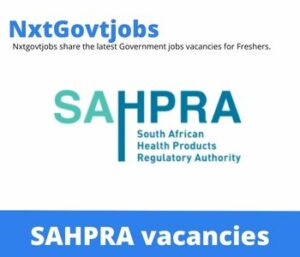 SAHPRA Radiation Scientist Vacancies in Pretoria 2023