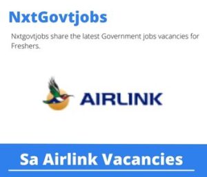 Sa Airlink Ramp Driver Vacancies in Johannesburg – Deadline 31 Dec 2023