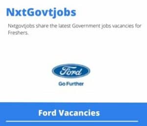 Ford Artisan Auto Electrician Vacancies in Pretoria – Deadline 05 Dec 2023