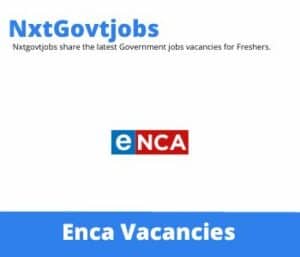 Enca Gallery Coordinator Vacancies in Johannesburg – Deadline 07 Jan 2024