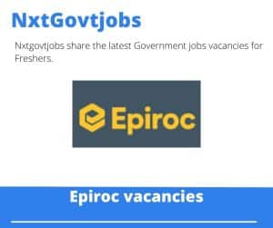 Epiroc Production Assistant Vacancies in Pretoria – Deadline 20 Oct 2023