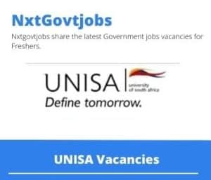 UNISA Audit Assistant Vacancies in Pretoria – Deadline 08 May 2023