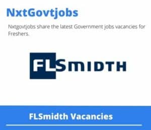 FLSmidth Apprentice Vacancies in Edenvale – Deadline 01 Jan 2024
