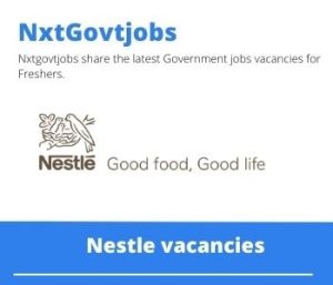 Nestle CRC Agent Vacancies in Bryanston – Deadline 20 Sep 2023